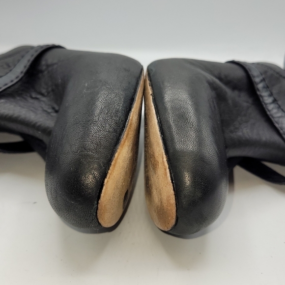 BCBGMAXAZRIA Ma-Remy Knee High Black Lamb Leather Wedge Boots Size 8.5 - Picture 8 of 16